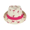 Hawaiian Flamingo Fedora Hat