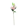 3 Head Light Pink Lily Stem 82cm