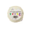 Heart Sticker Roll 2.5×2.5cm 500pc