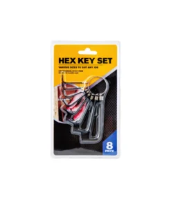 Hex Key Wrench Set 8pc