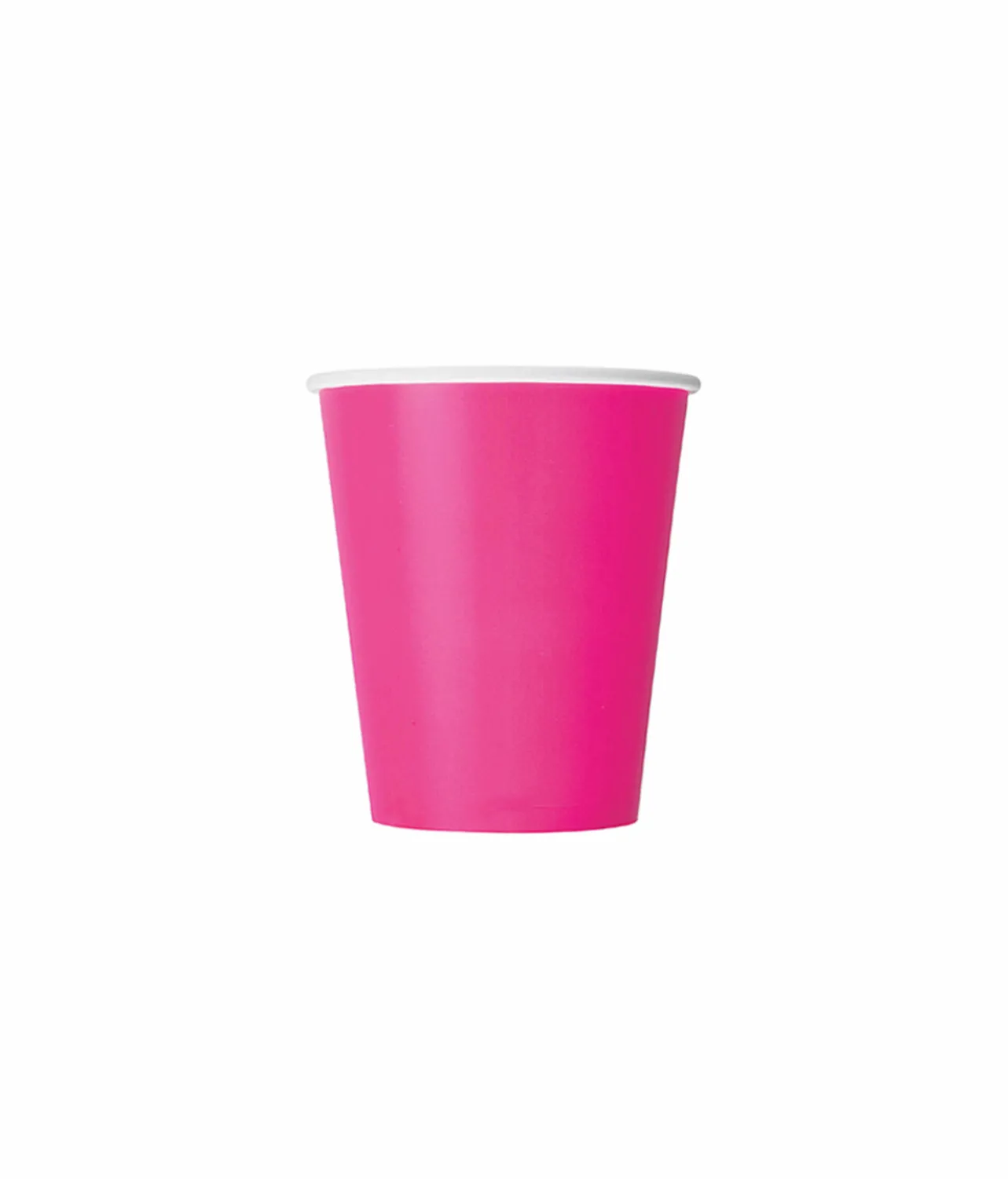 Hot Pink Paper Cups 20X9oz