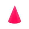 Hot Pink Party Hats 10pcs