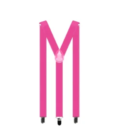 Hot Pink Suspenders