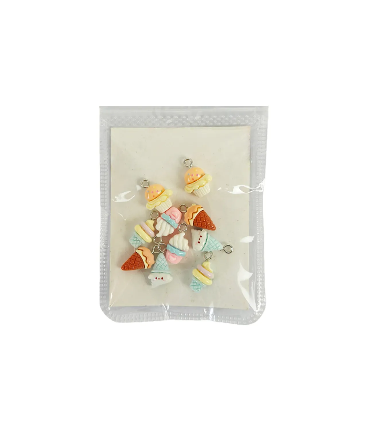 Ice cream DIY Handmade Pendants 10pc