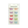 Iridescent Butterfly Rhinestone Stickers