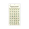 Iridescent Heart Rhinestone Stickers 45pc