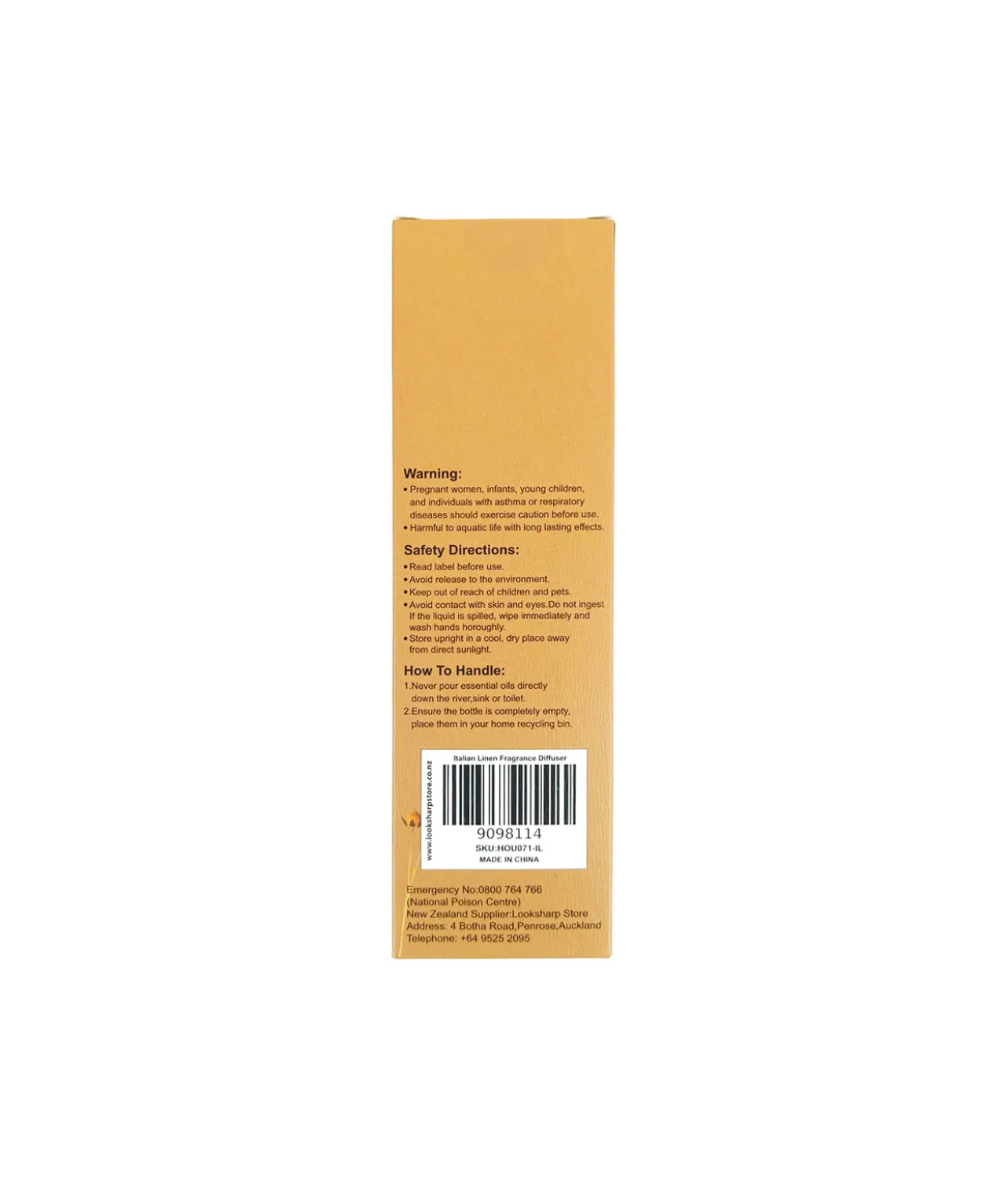 Italian Linen Home Fragrance Aromatherapy 100ml