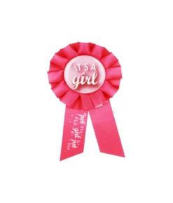 It’s A Girl Badge 8×15.5cm