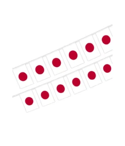 Japan Flag Bunting 5m