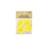 Jumbo Crepe Paper Streamers Yellow 4pk