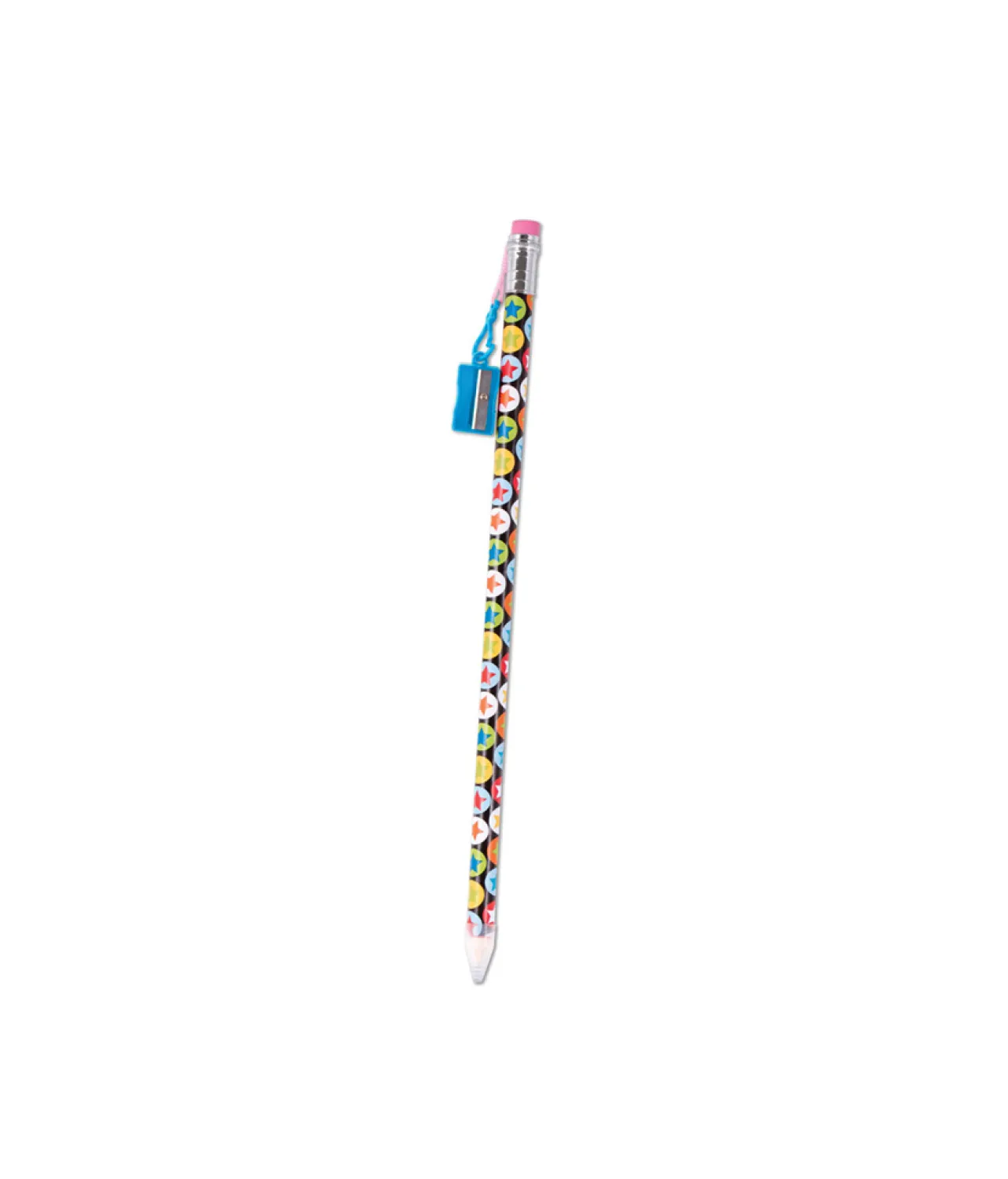 Jumbo Pencils With Sharpener & Eraser