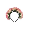 Jumbo Rose Headband Pink