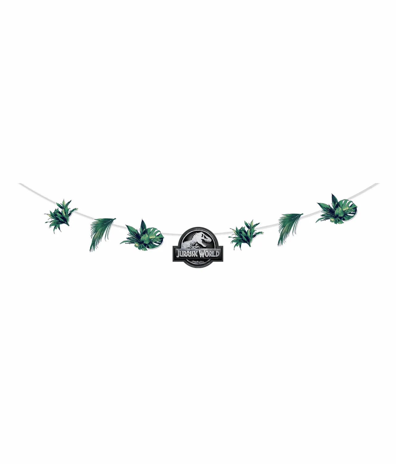Jurassic Into The Wild Garland & Vine Leaves