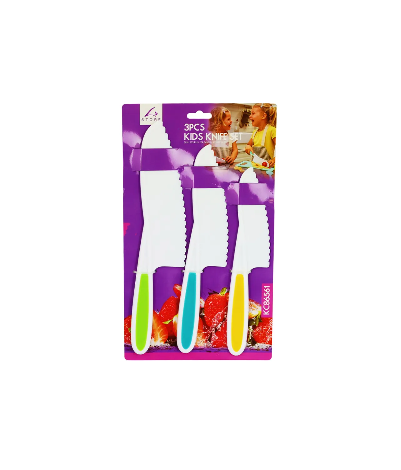 Kids Knife Set 3pcs