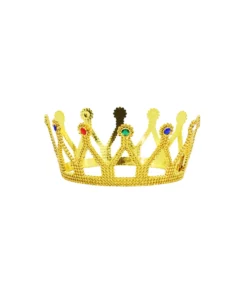 King Gold Tiara Crown