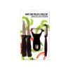 Kitchen Knife & Peeler Set 4pc