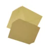 Kraft Brown Pearlised Cards & Envelopes Set 12pc