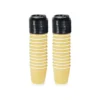 Kraft Double Wall Coffee Cups with Lid 24x12oz