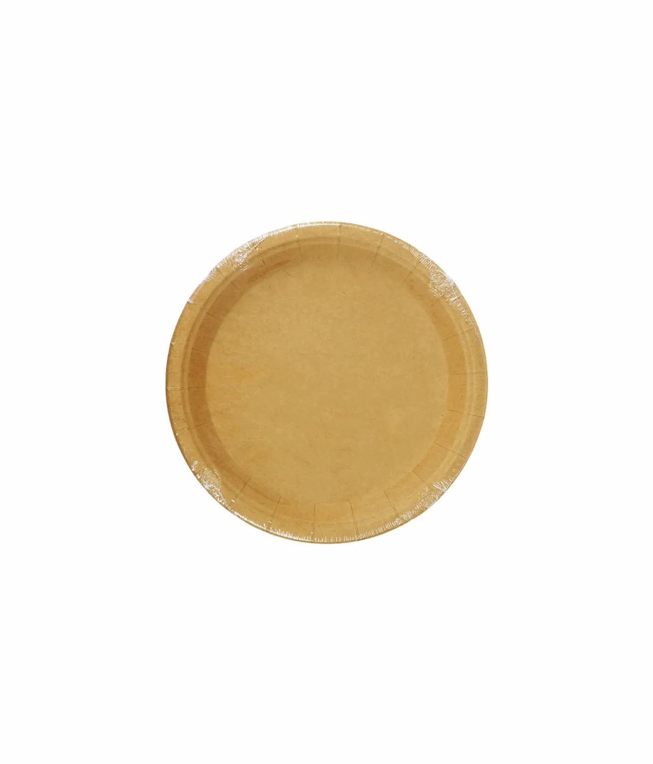Kraft Paper Plates 7in 20pc