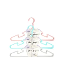 Laminated Dress Hangers 5pk Assorted
