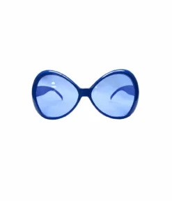 Large Blue Bow Shape Party Glasses