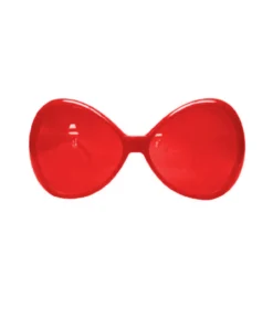 Large Red Bow Shape Party Glasses