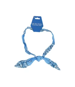 Light Blue Bandana Headband