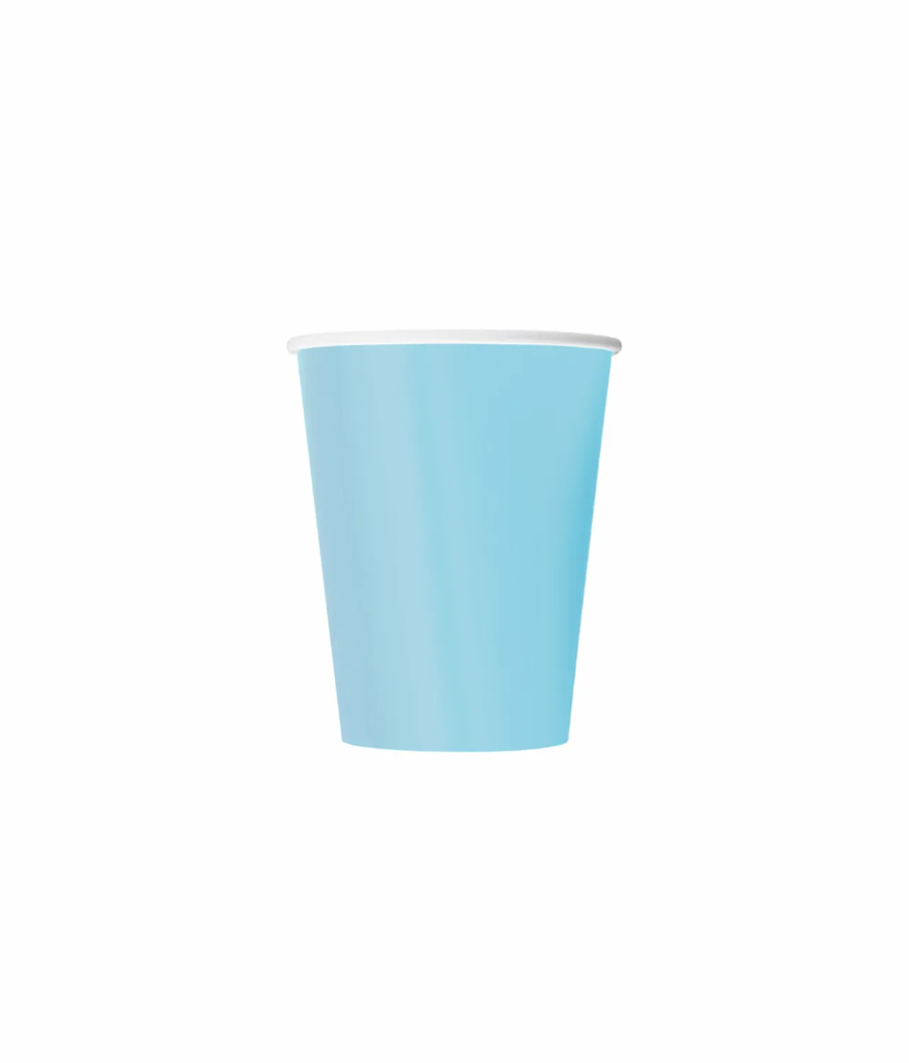 Light Blue Paper Cups 50x9oz