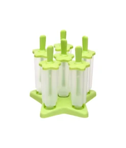 Light Green Star Popsicle Maker 6pk