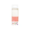 Light Pink Glitter Candles 24pk