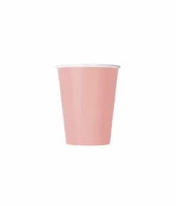 Light Pink Paper Cups 50x9oz