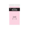 Light Pink Plastic Tablecover 3pk