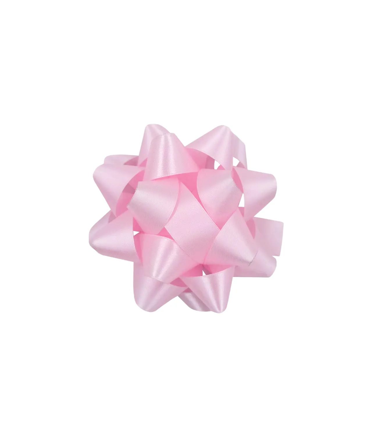 Light Pink Satin Gift Bow 15cm 1pc