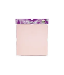 Light Pink Transparent Cake Box 8in