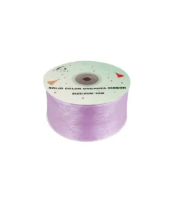 Light Purple Solid Colour Organza Ribbon 5cm
