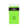 Lime Green Plastic Tablecover 137x274cm