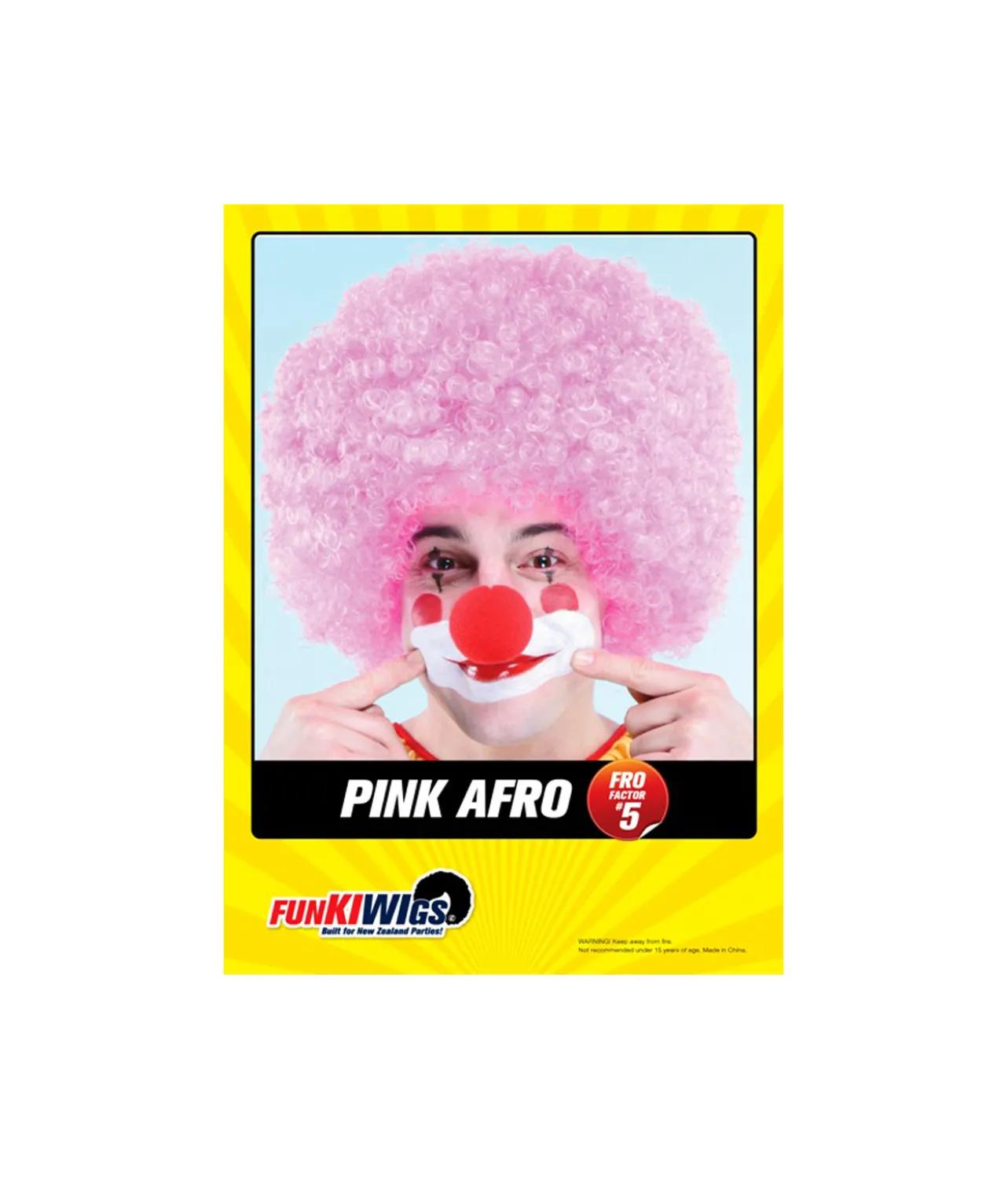 Link Pink Afro Fro Factor 5