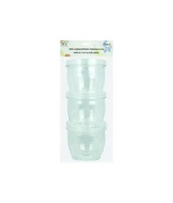 Lock & Stack Container 8cm 3pk
