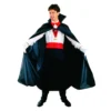 Long Black Cape Adult