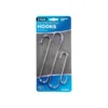 Long Steel Hooks 9pc