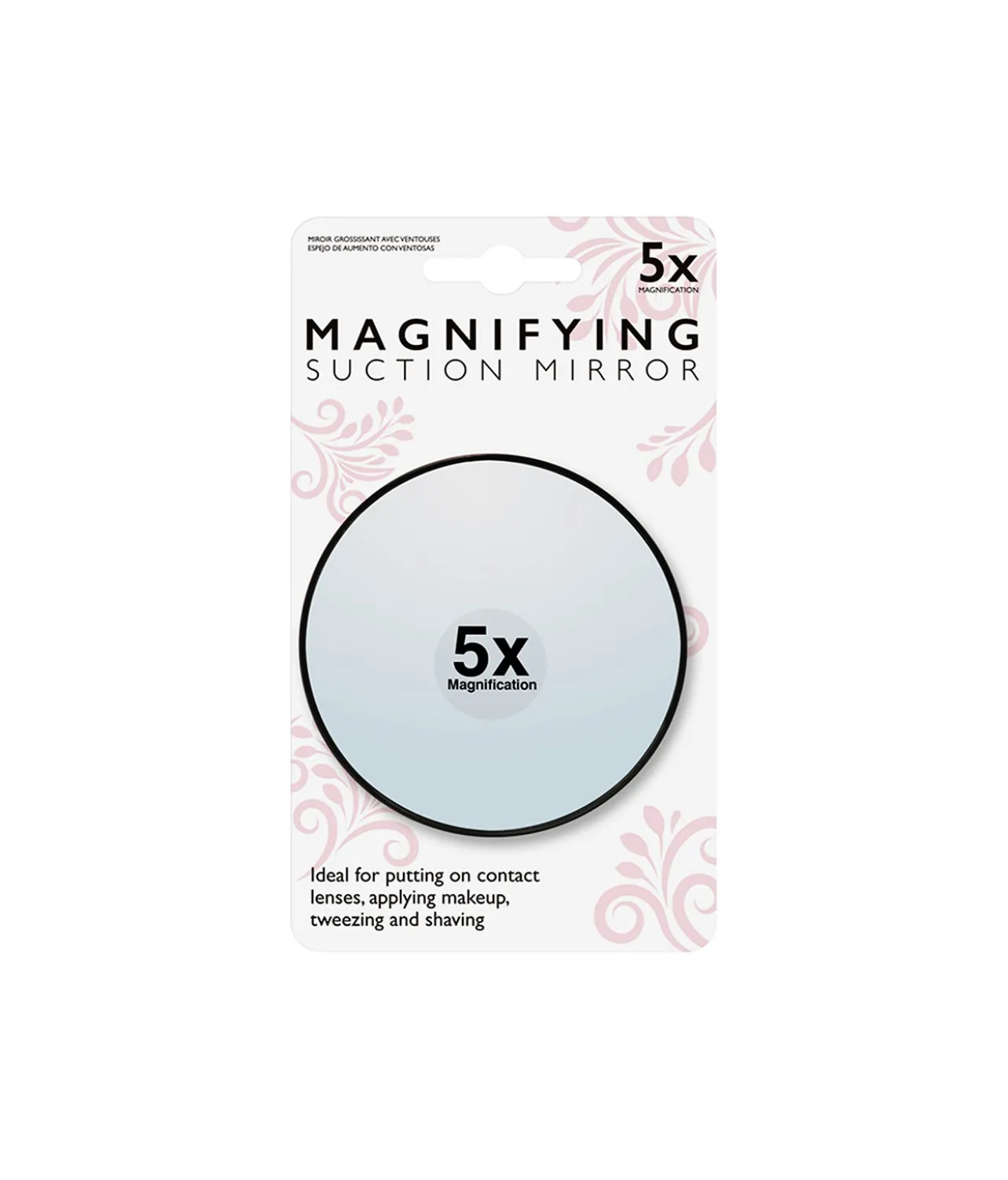 Magnification Mirror With Suction