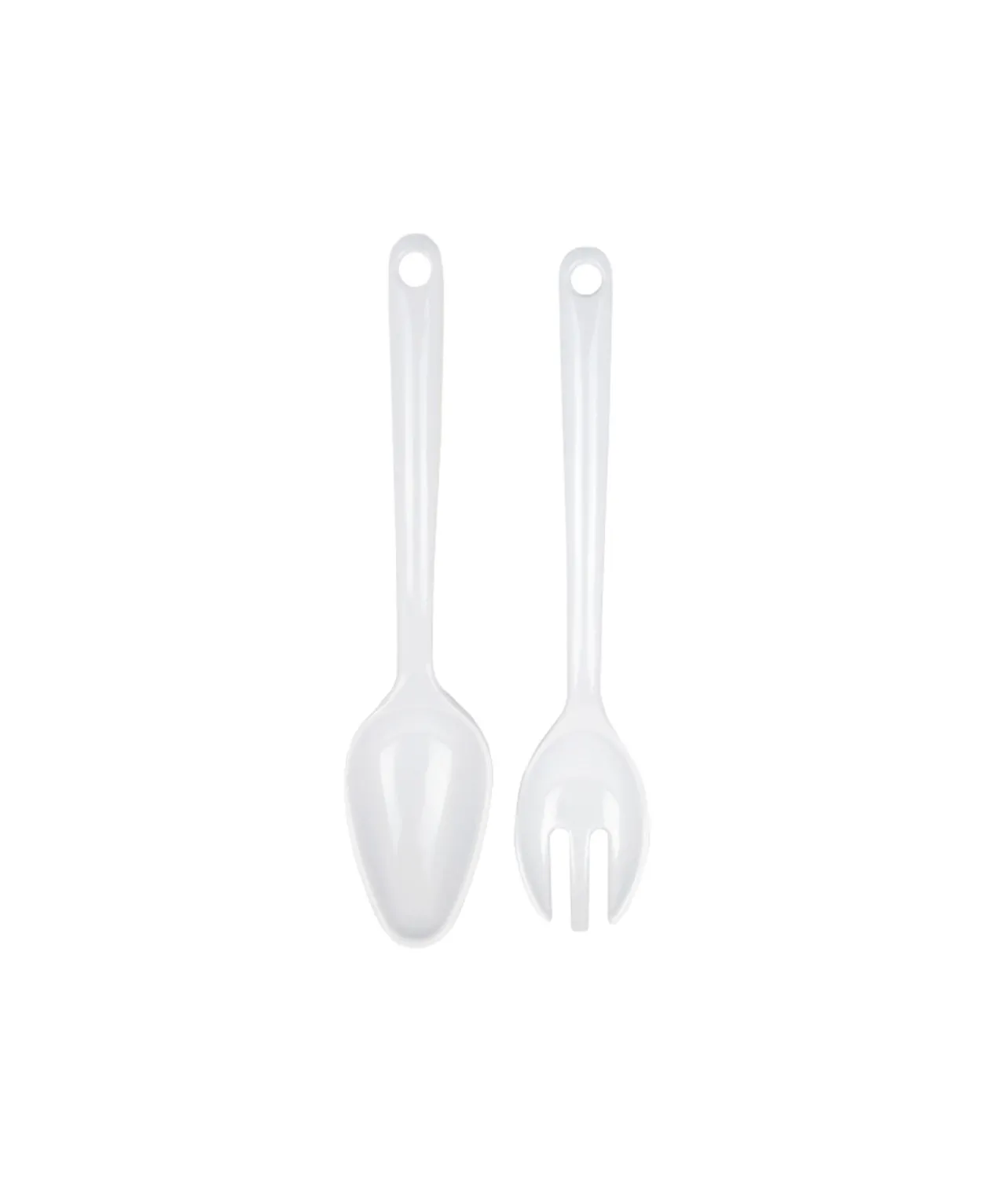Melamine Spoon & Fork Set 2pk