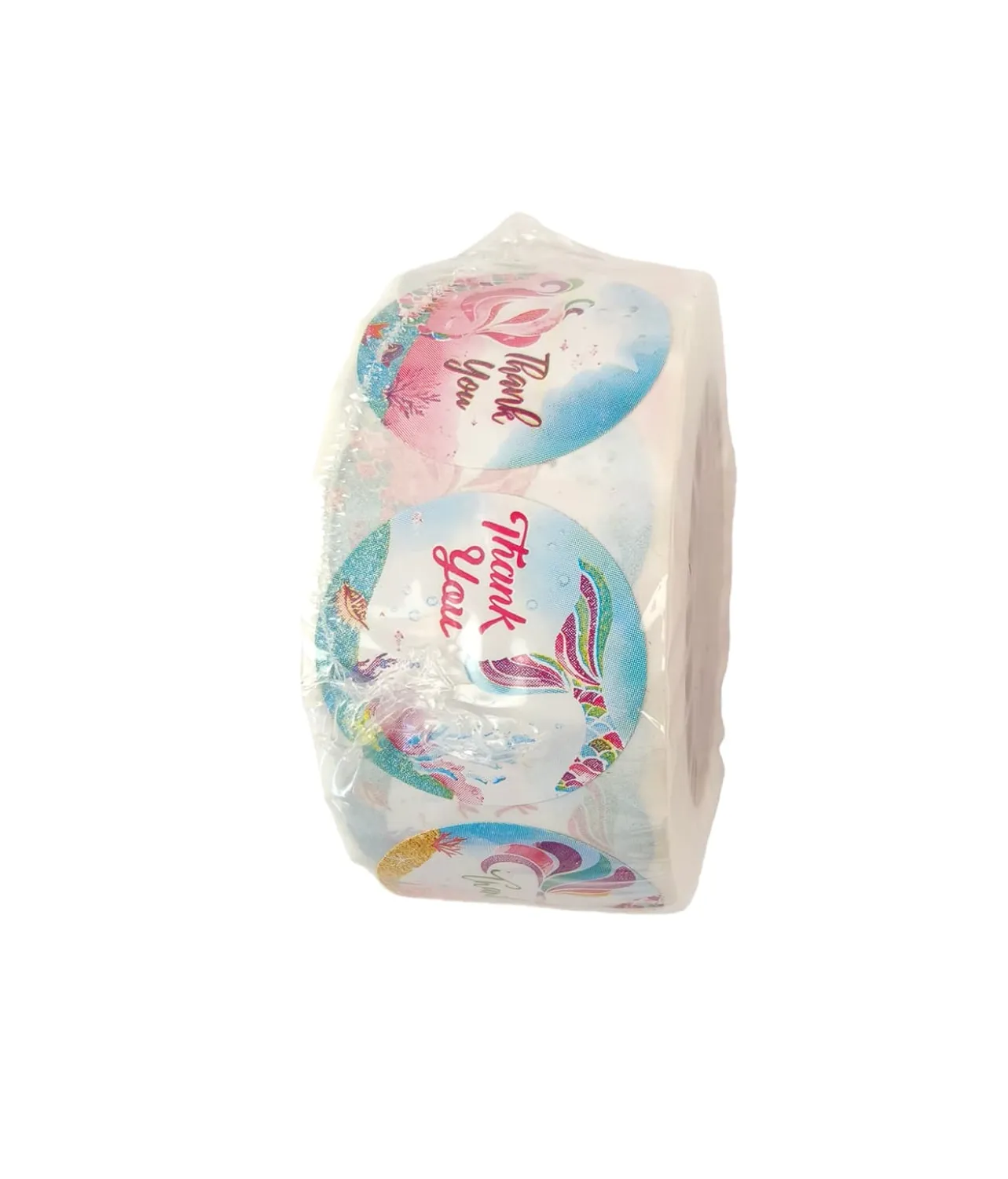 Mermaid Sticker Roll 2.5×2.5cm 500pc