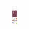 Metallic Light Pink Candles 12pk