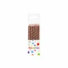 Metallic Rose Gold Candles 12pk