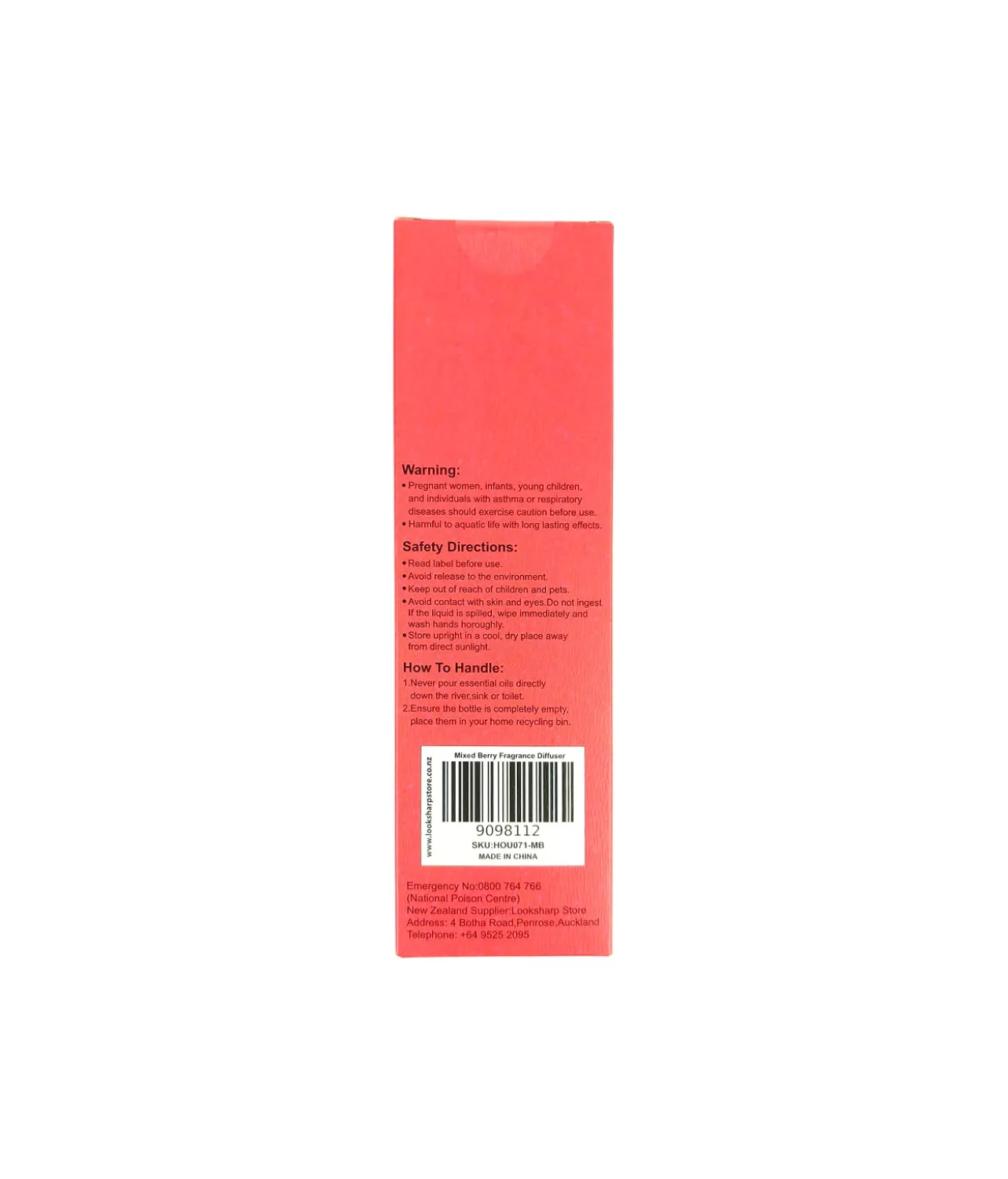Mixed Berry Fragrance Diffuser 100ml