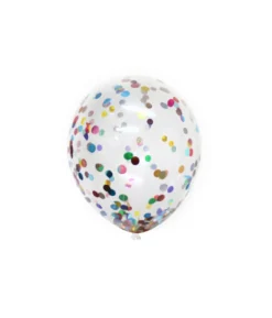 Mixed Confetti Latex Balloons 12inch 6pk