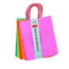 Mixed Neon Medium Paper Bags 12pc