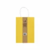 Mustard Large Paper Bag 2pc