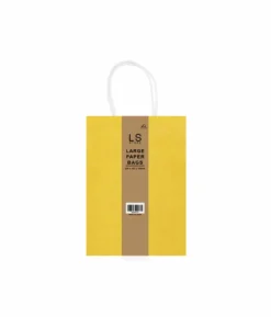 Mustard Large Paper Bag 2pc